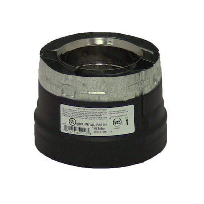 Metal-Fab Sure-Seal Direct Vent 5" Black Napoleon Adapter