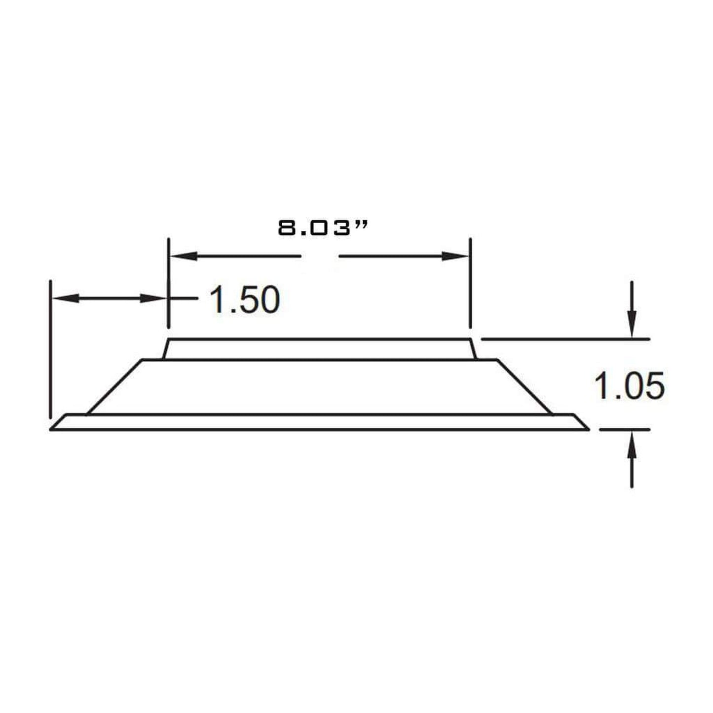 Metal-Fab Sure-Seal Direct Vent 5" Storm Collar