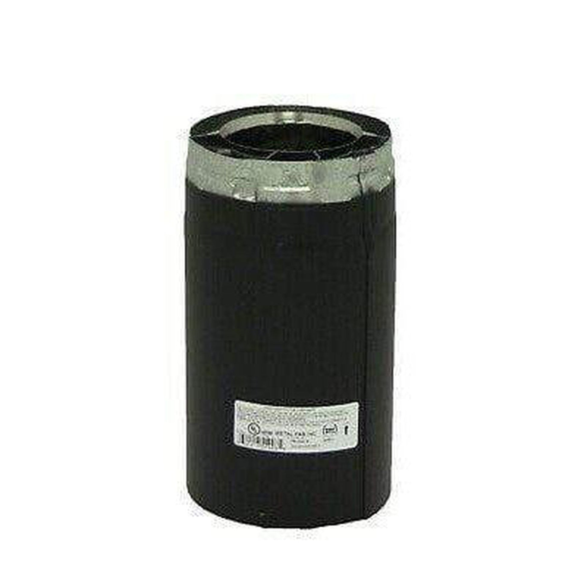 Metal-Fab Sure-Seal Direct Vent 5" x 3 to 10" Black Variable Adjustable Length Pipe