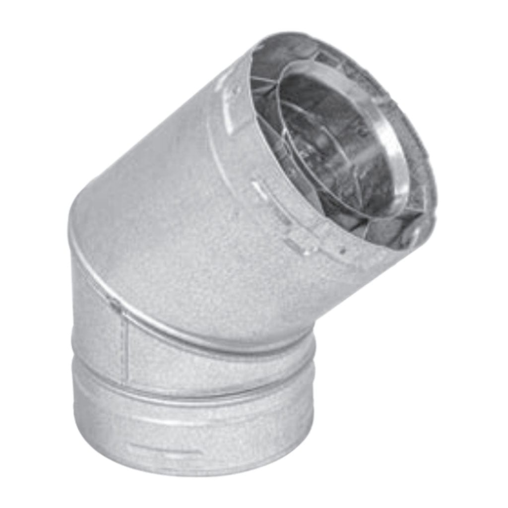 Metal-Fab Sure-Seal Direct Vent 5" x 45 Degree Adapter