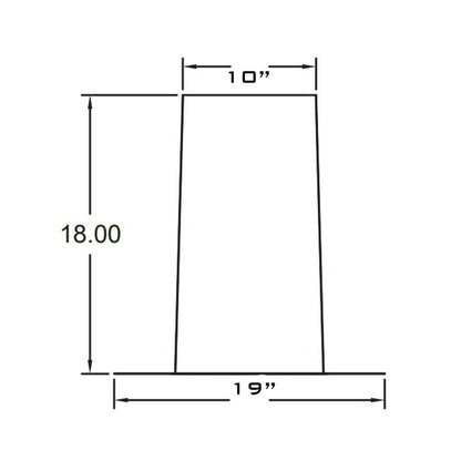 Metal-Fab Sure-Seal Direct Vent 5DIS Direct Vent Insulation Shield