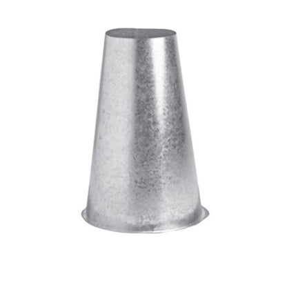 Metal-Fab Type B-Vent 20" Tall Cone Flat Flashing