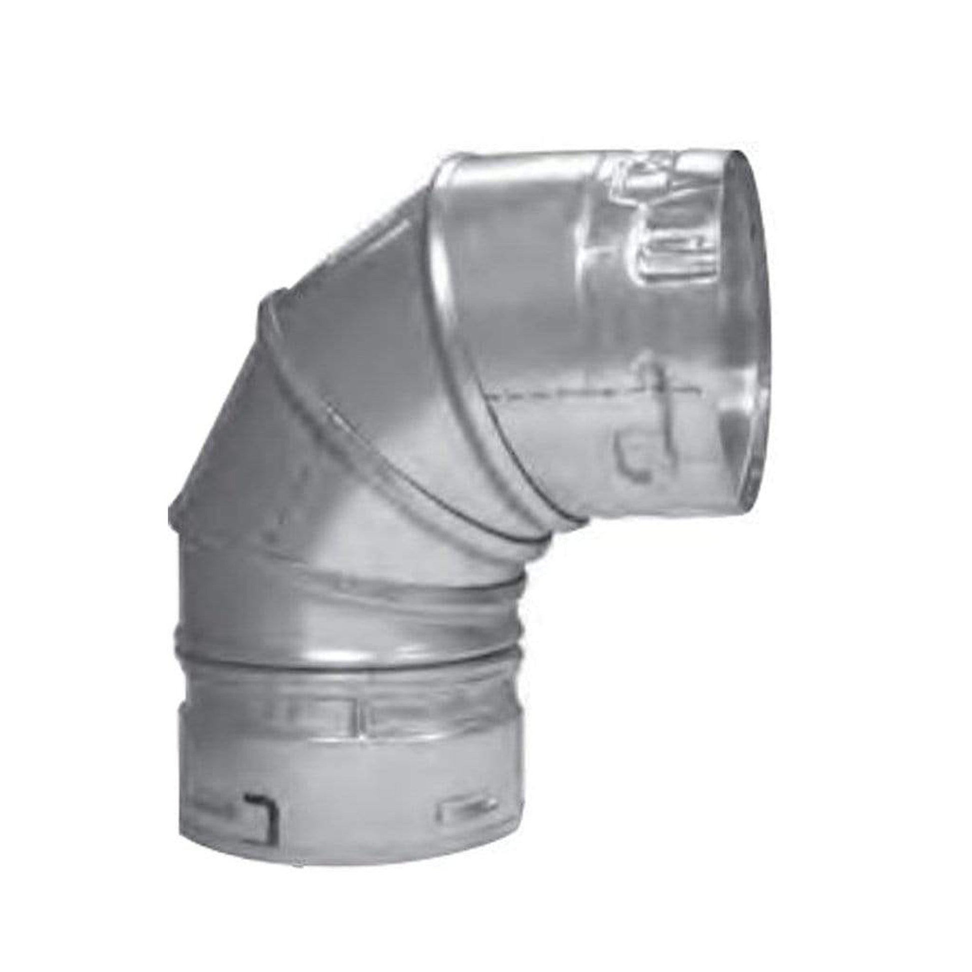 Metal-Fab Type B-Vent 3" Diameter x 90 Degree Adjustable Elbow