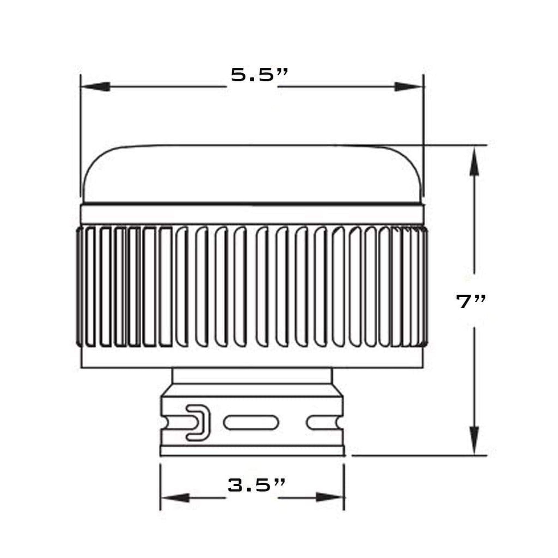 Metal-Fab Type B-Vent 3" High-Performance Vent Cap