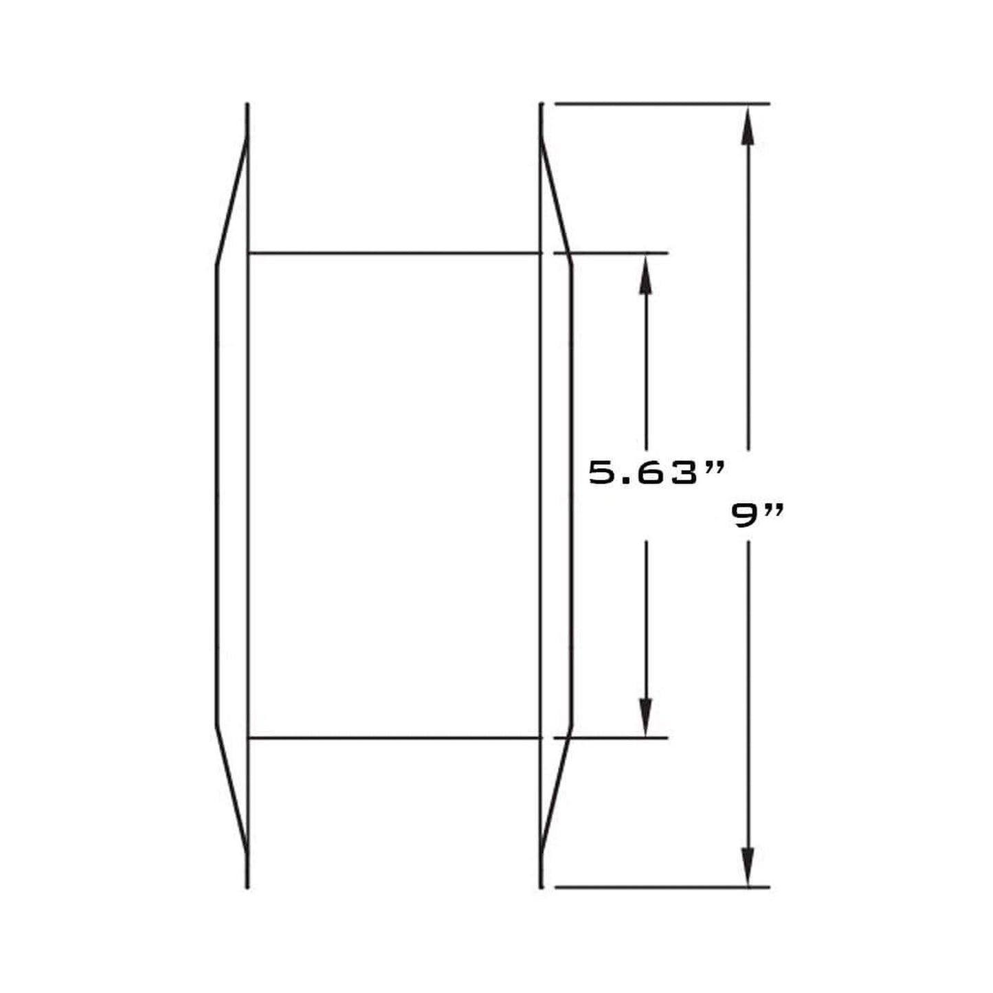 Metal-Fab Type B-Vent 3" Partition Thimble