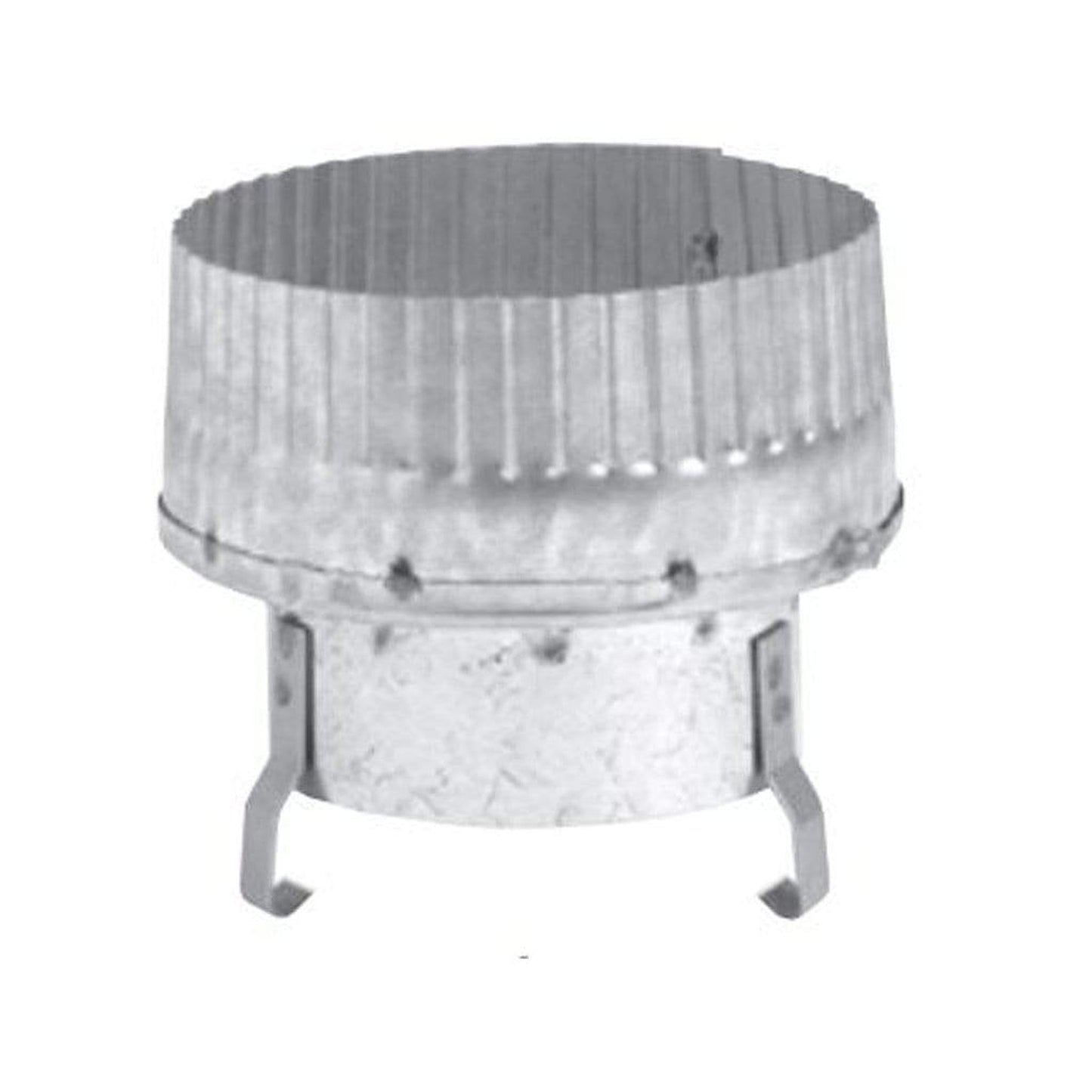 Metal-Fab Type B-Vent 3" to 4" Single-Wall Housing Adapter