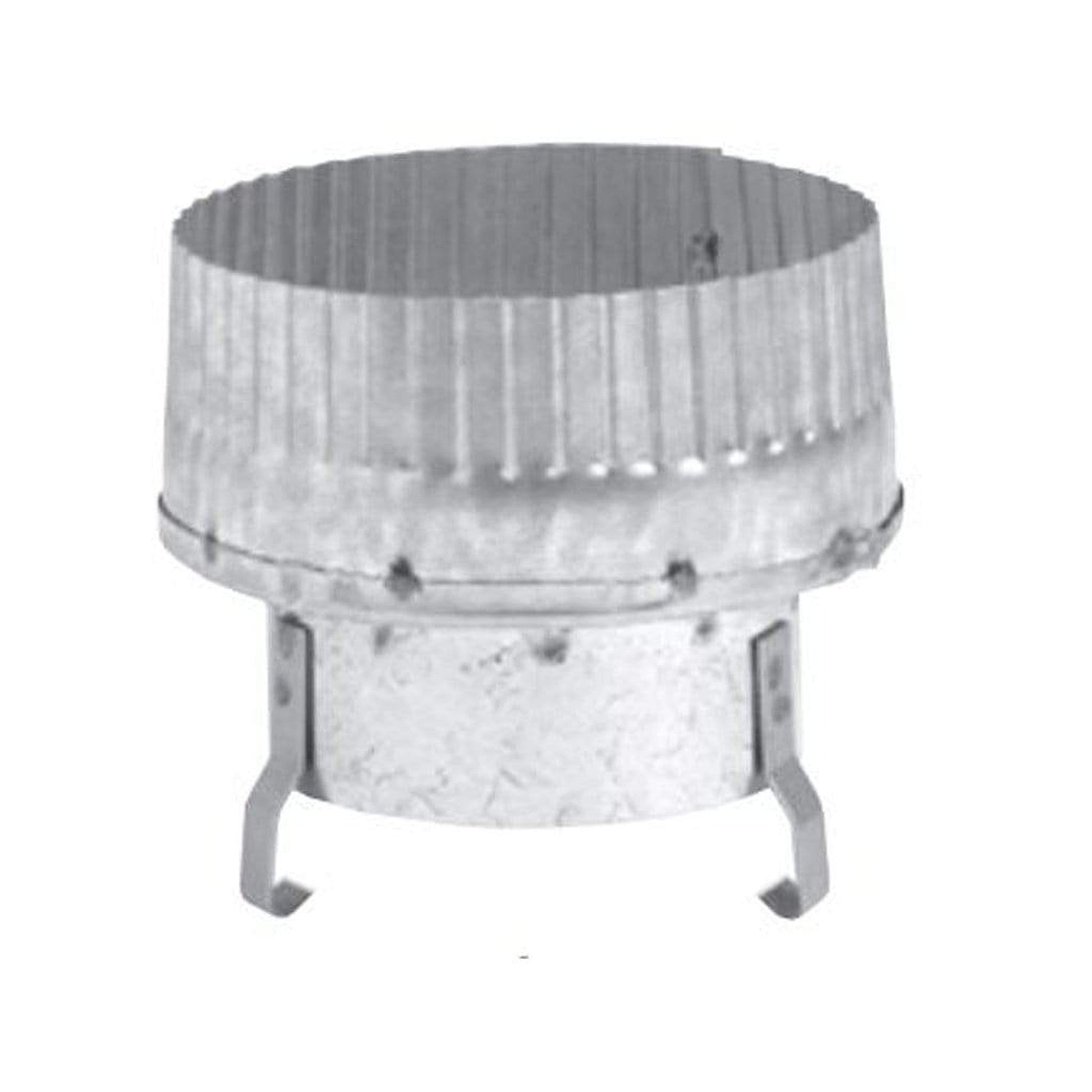 Metal-Fab Type B-Vent 3" to 4" Single-Wall Housing Adapter