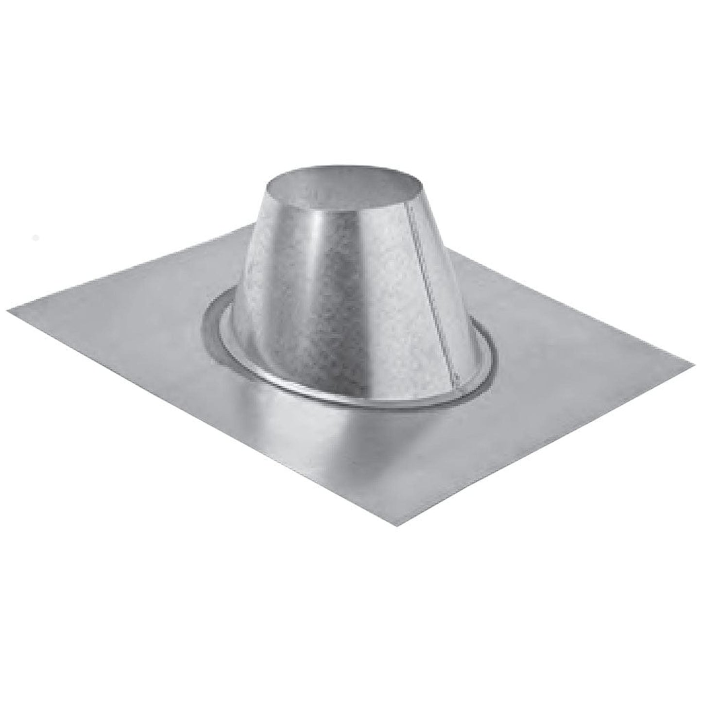 Metal-Fab Type B-Vent 4" 2/12 to 5/12 Pitch Dead Soft Flashing