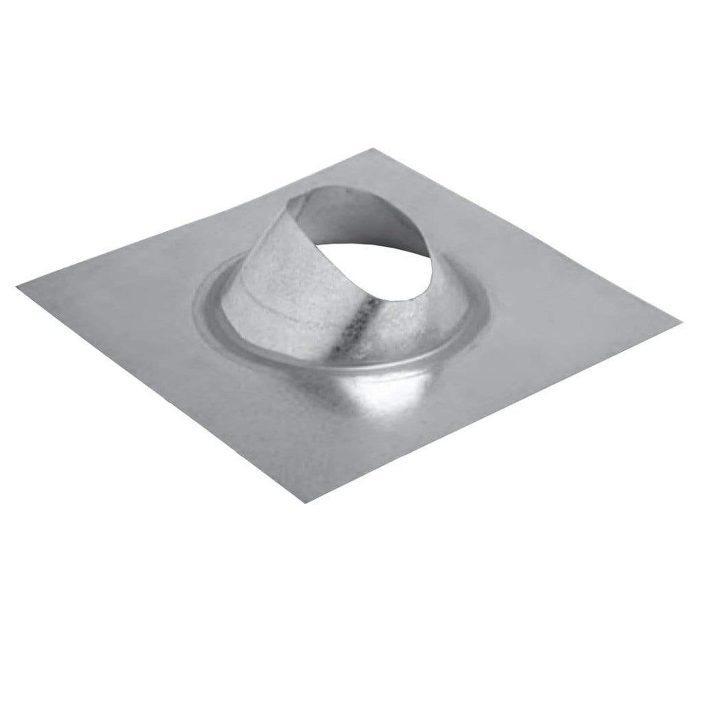Metal-Fab Type B-Vent 4" 5/12 Pitch Oval Standard Flashing