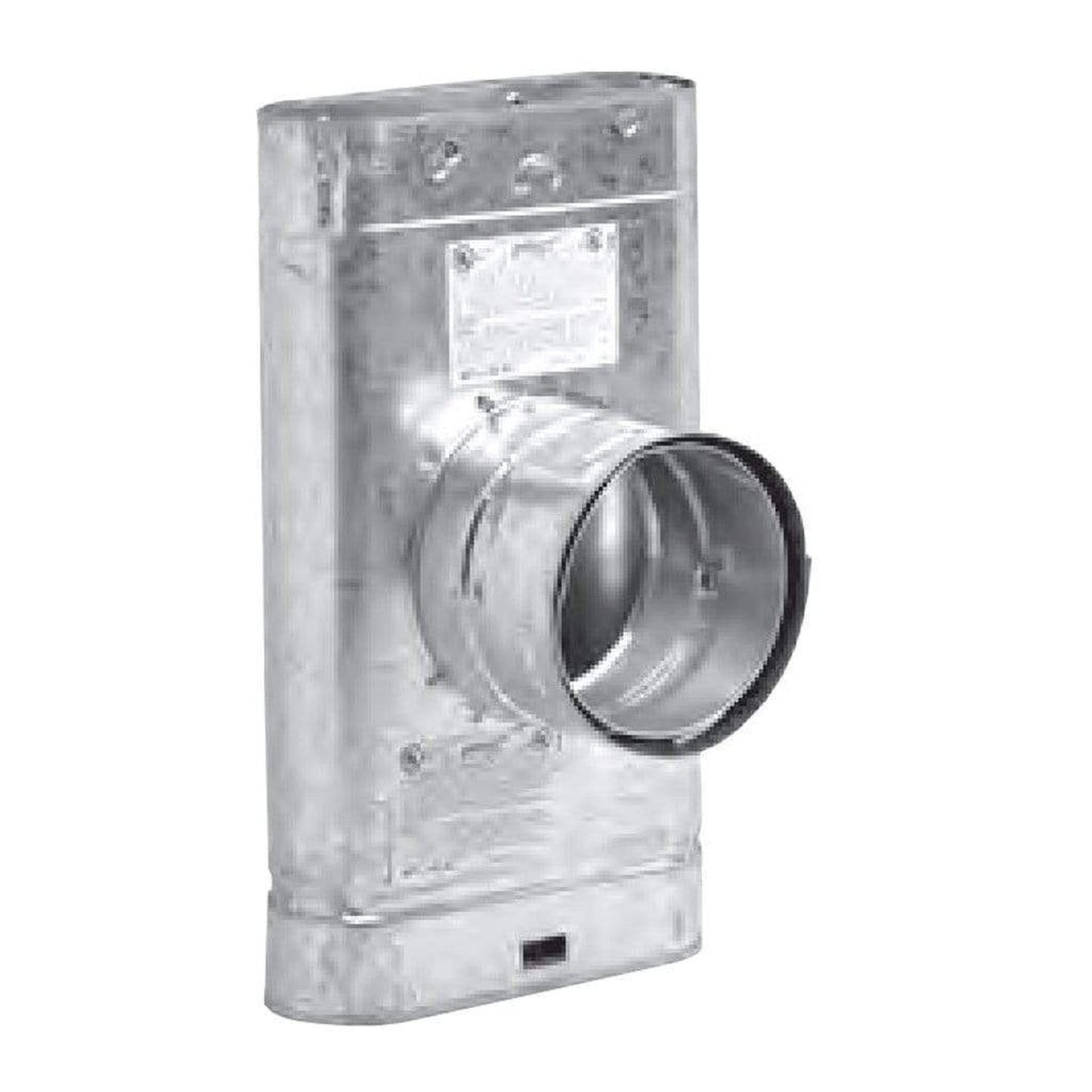 Metal-Fab Type B-Vent 4" Diameter Oval Standard Tee