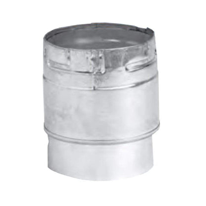 Metal-Fab Type B-Vent 4" Drafthood Connector