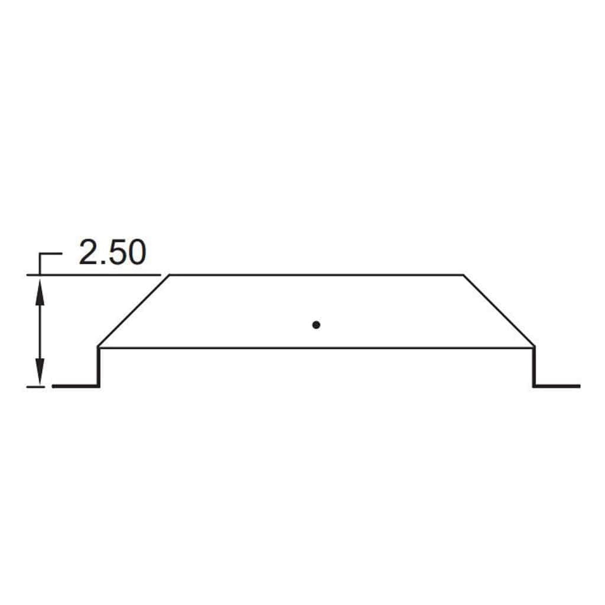 Metal-Fab Type B-Vent 4" Oval Tee Support