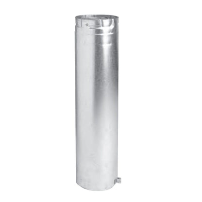 Metal-Fab Type B-Vent 4" x 12" Adjustable Length Pipe