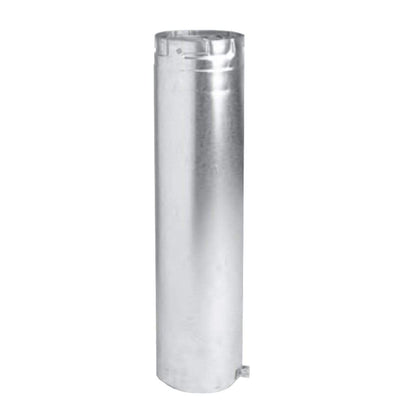Metal-Fab Type B-Vent 4" x 18" Adjustable Length Pipe
