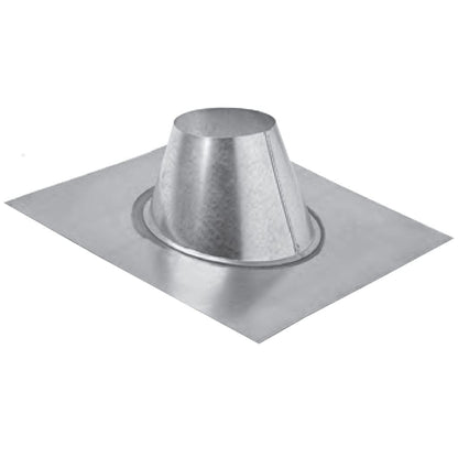 Metal-Fab Type B-Vent 5" 2/12 to 5/12 Pitch Dead Soft Flashing
