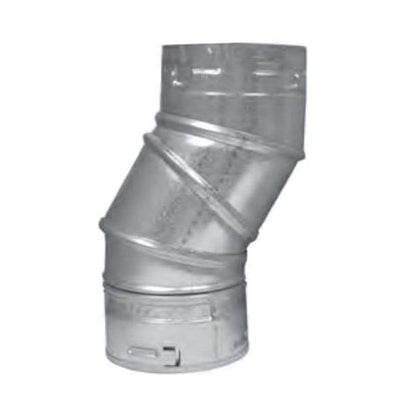 Metal-Fab Type B-Vent 5" Diameter x 90 Degree Adjustable Elbow