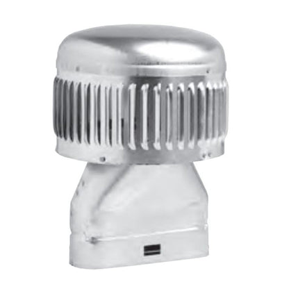 Metal-Fab Type B-Vent 5" Oval Vent Cap