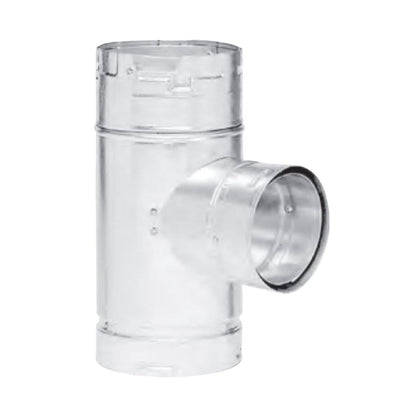 Metal-Fab Type B-Vent 5" x 4" x 4" Swivel Tee