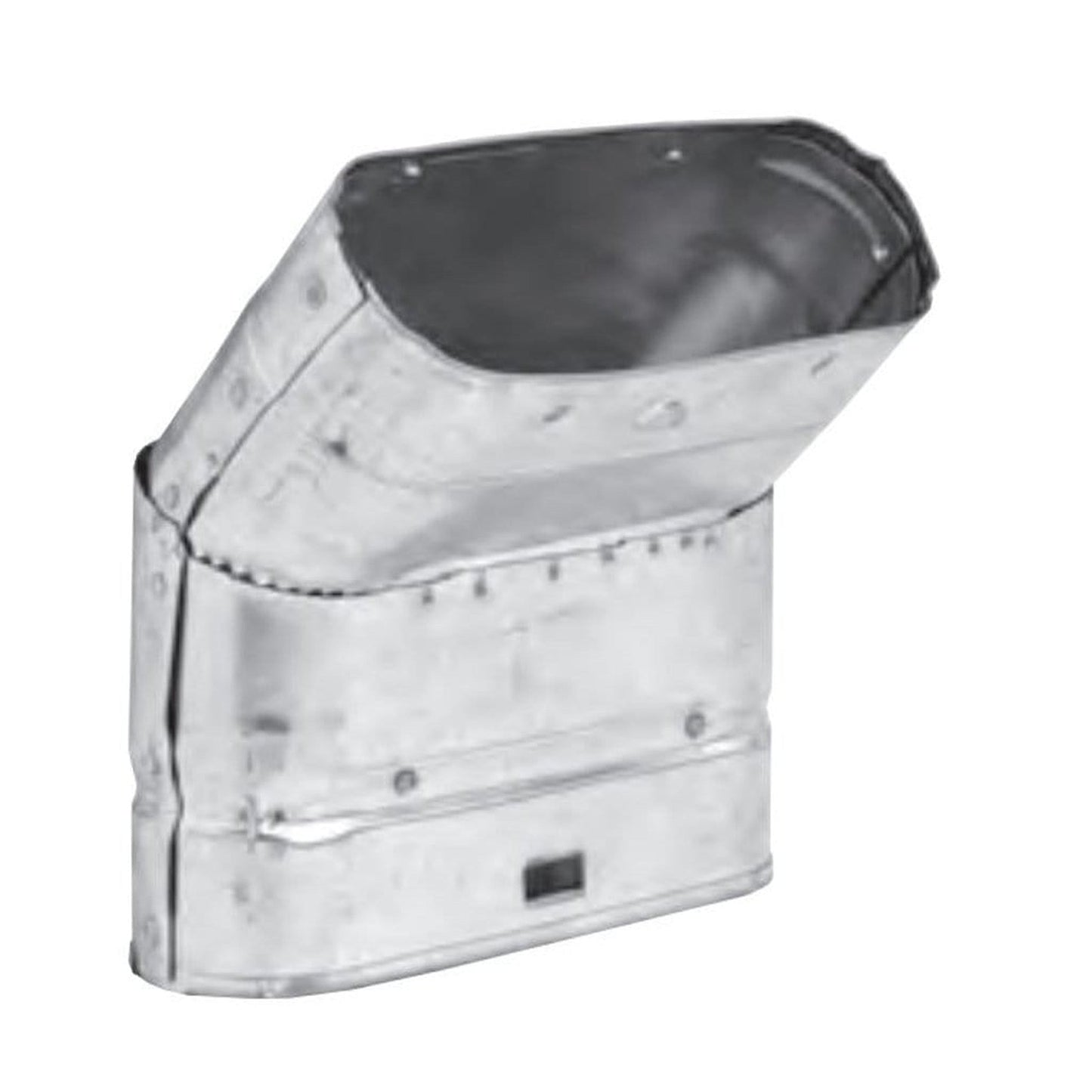 Metal-Fab Type B-Vent 5" x 45 Degree Oval Standard Fixed Angle