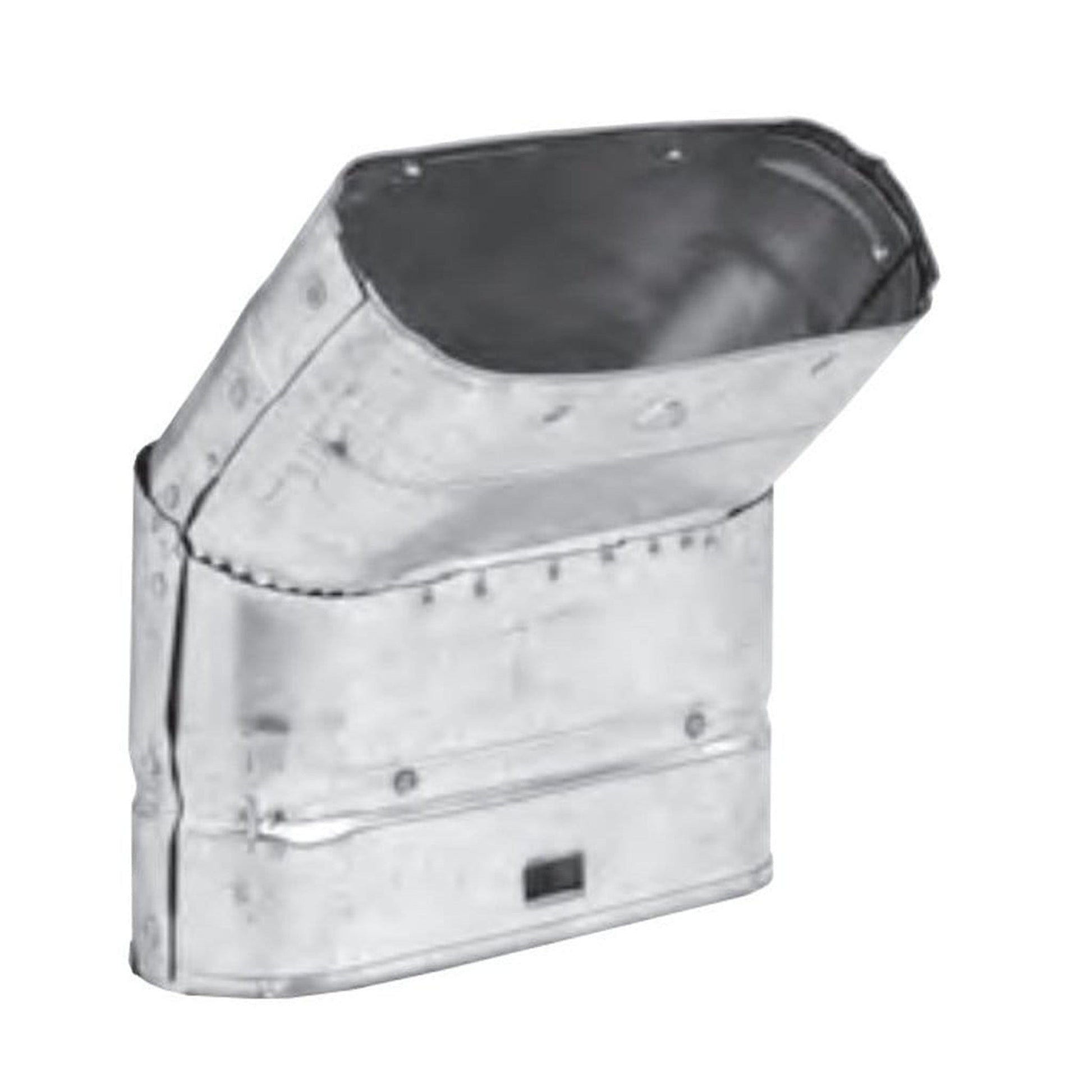 Metal-Fab Type B-Vent 5" x 45 Degree Oval Standard Fixed Angle