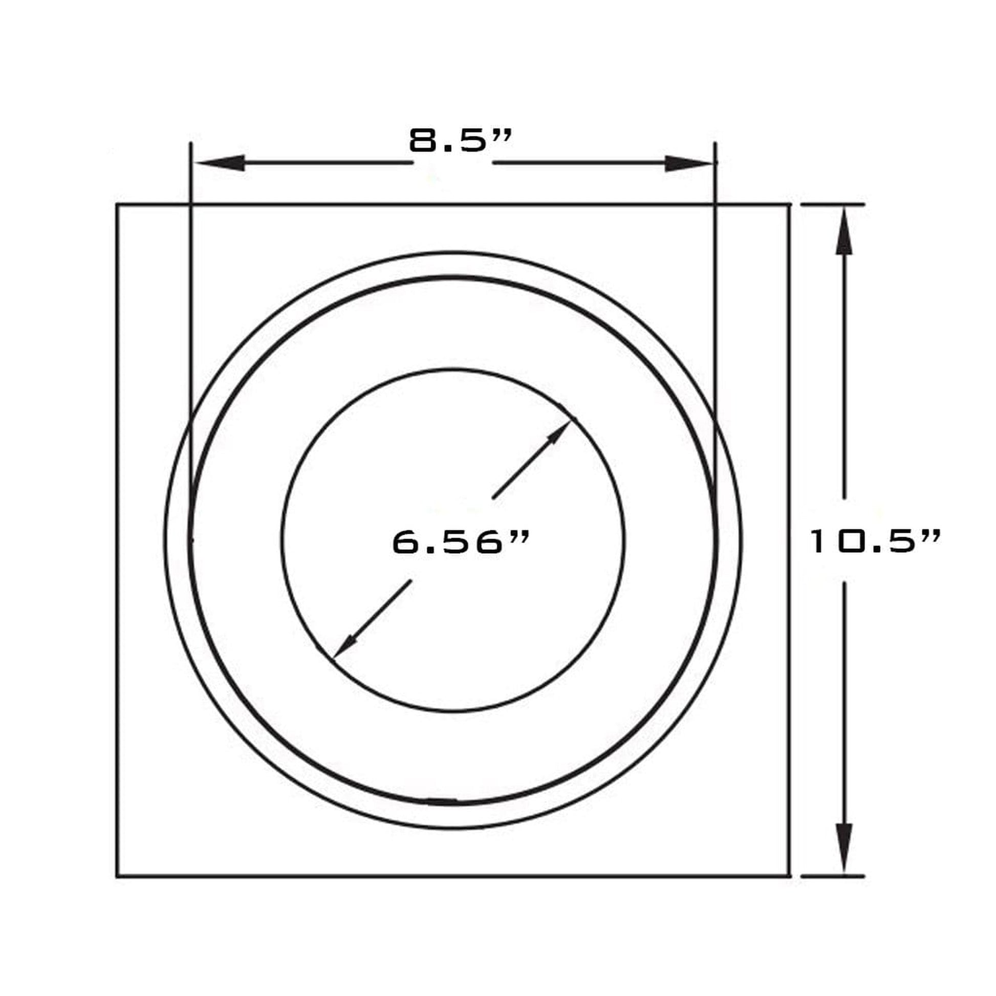 Metal-Fab Type B-Vent 6" Firestop Spacer