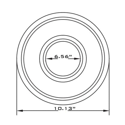 Metal-Fab Type B-Vent 6" Vent Collar