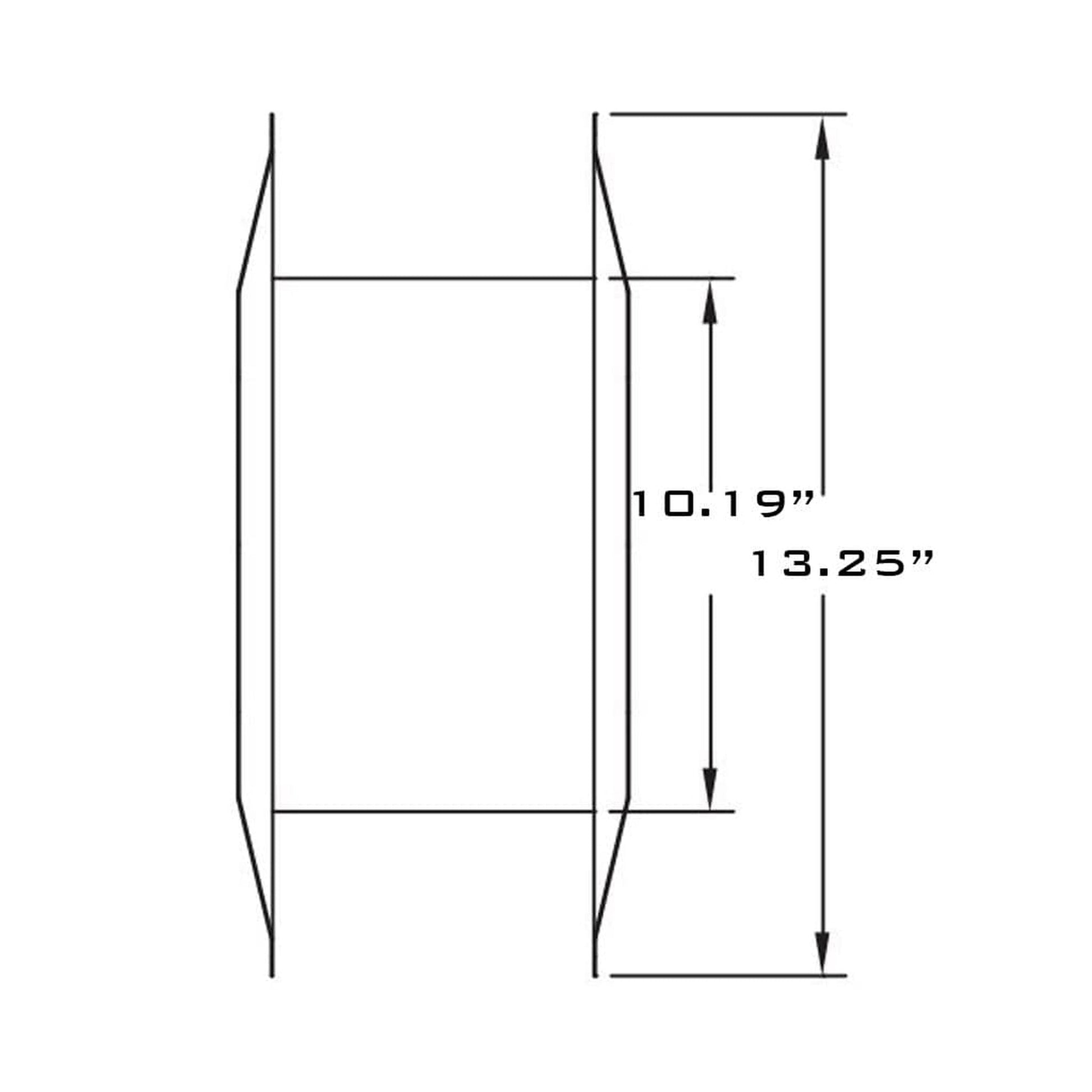 Metal-Fab Type B-Vent 7" Partition Thimble