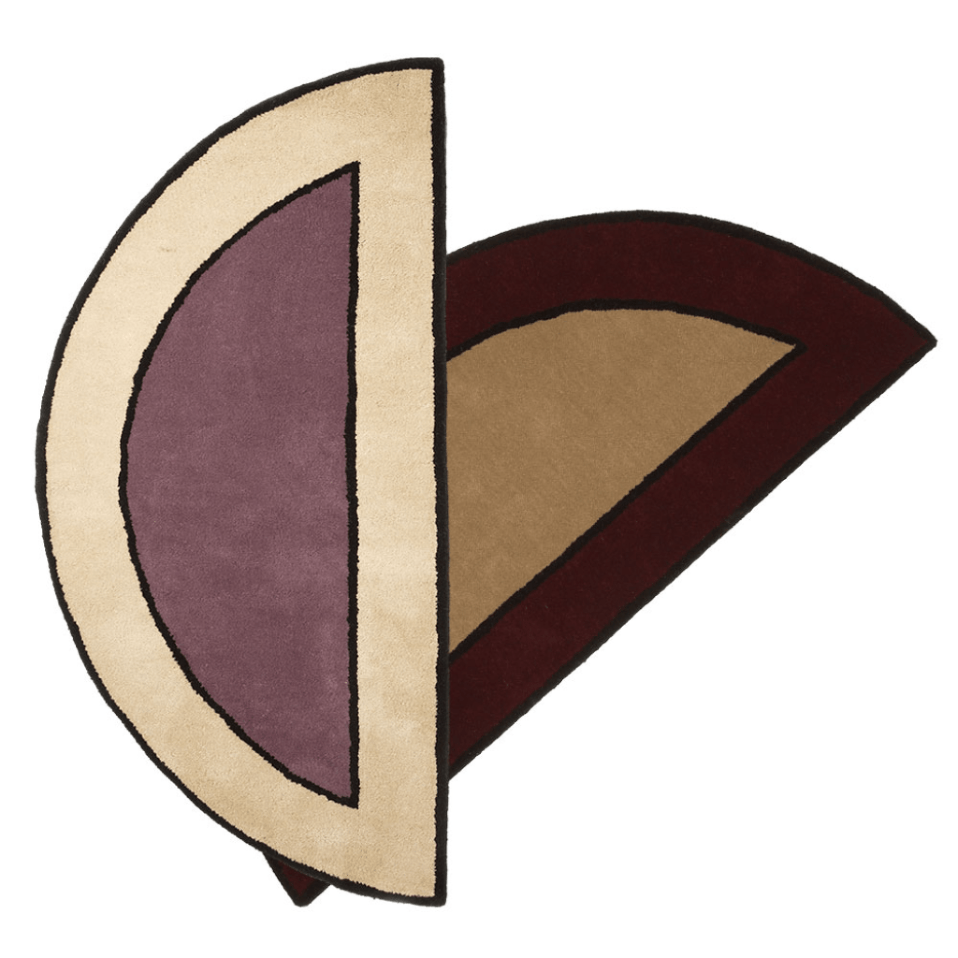 Minuteman Contemporary II Half Round Hearth Rugs