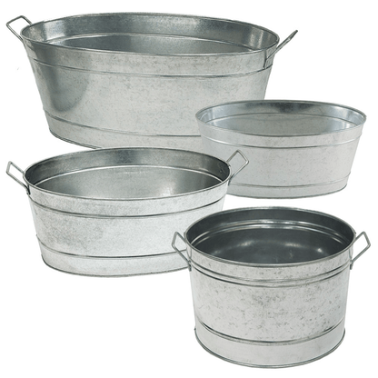Minuteman Galvanized Tub