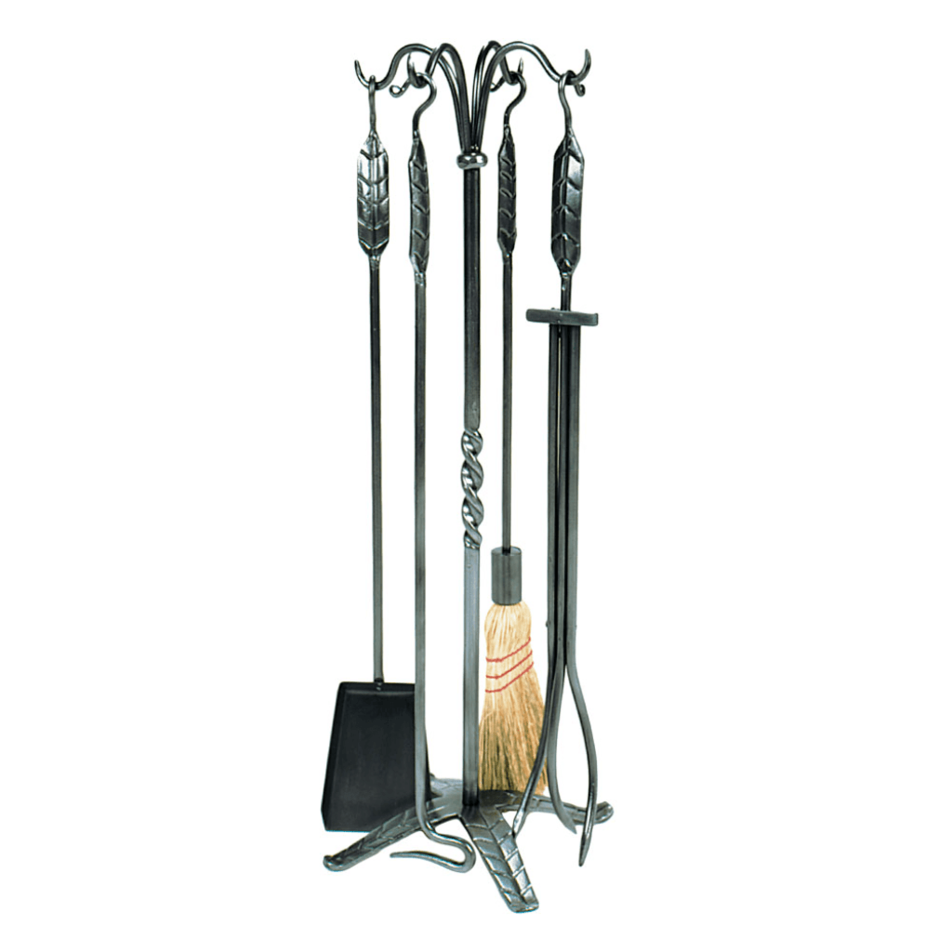 Minuteman Large Leaf Fireplace Tool Set