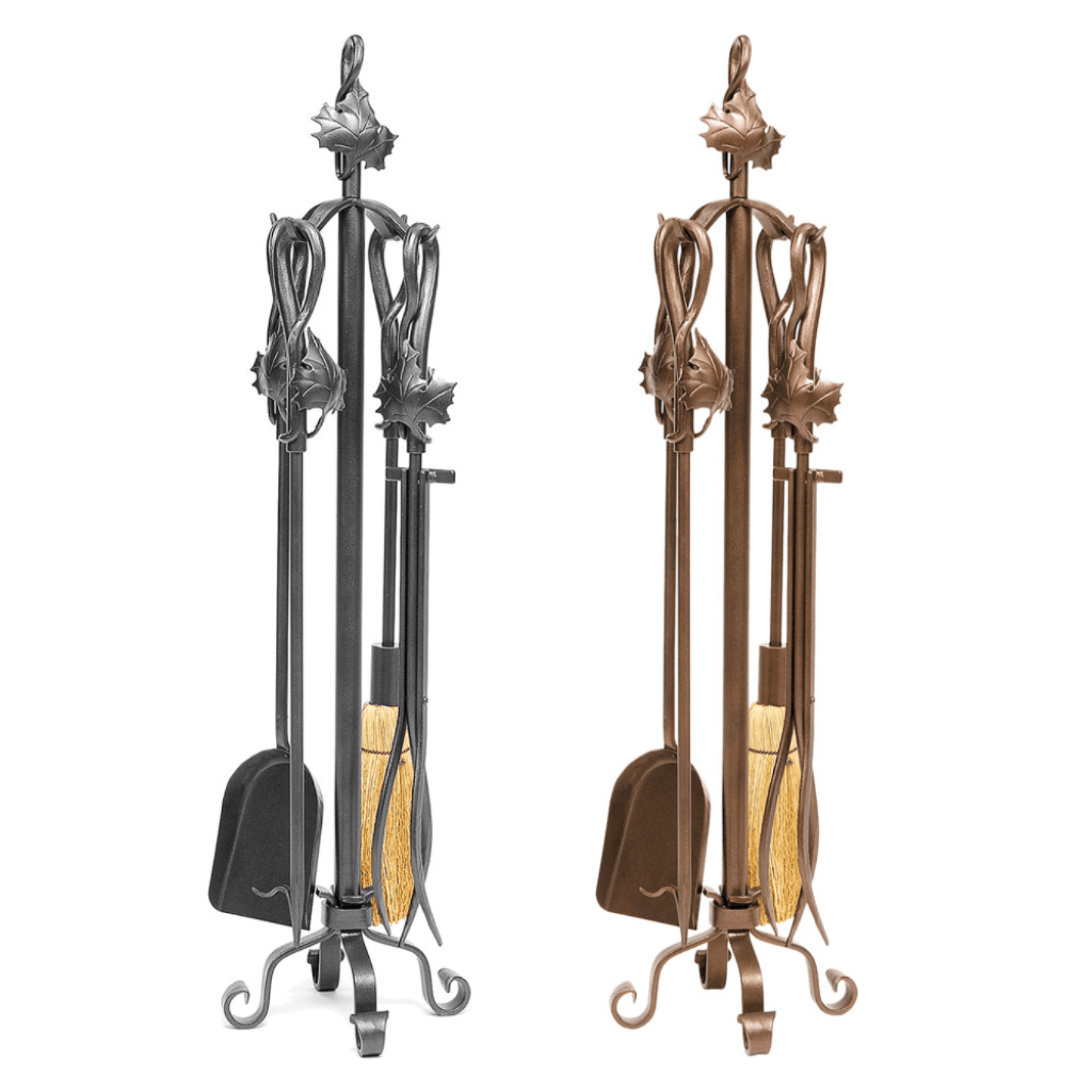 Minuteman Maple Leaf Fireplace Tool Sets