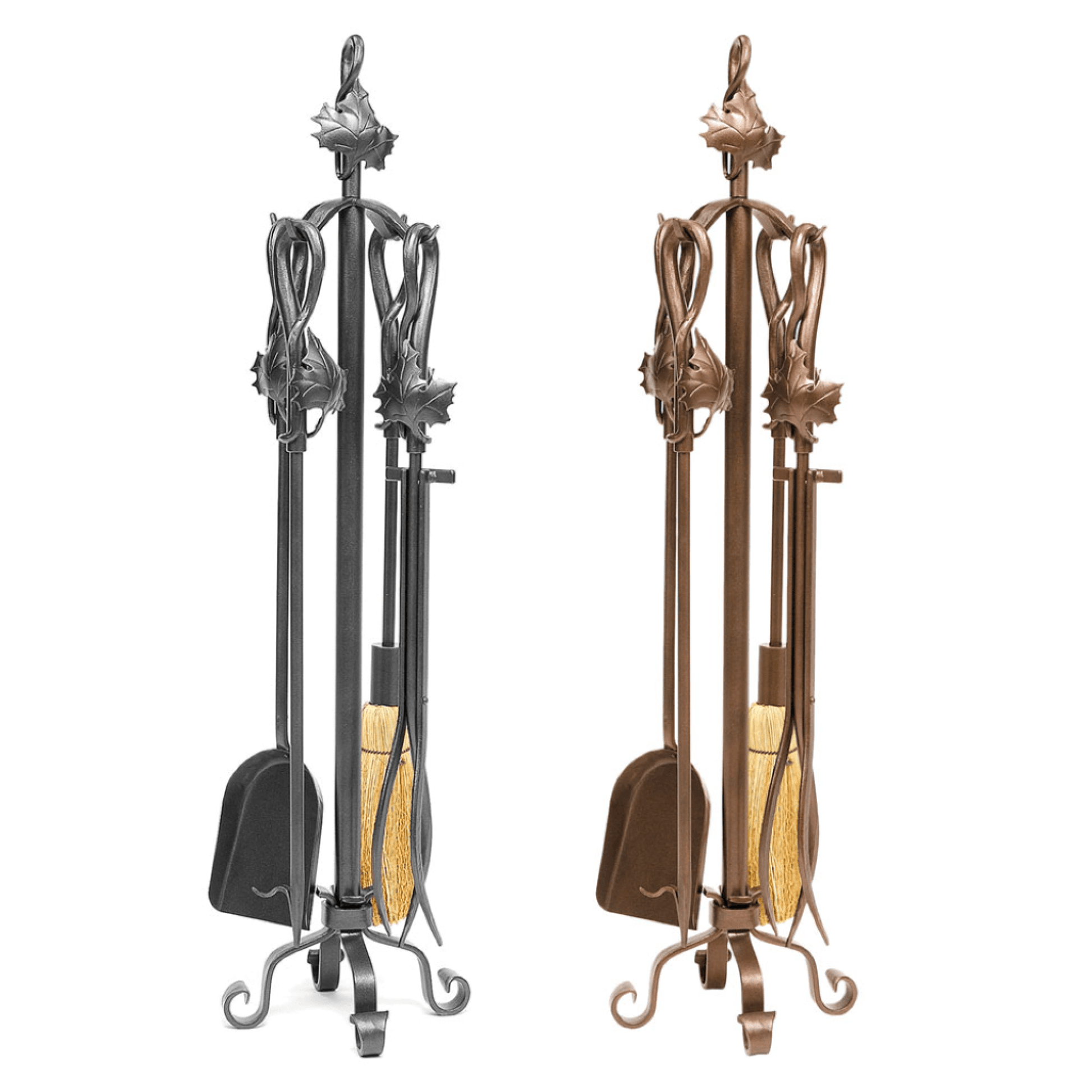 Minuteman Maple Leaf Fireplace Tool Sets