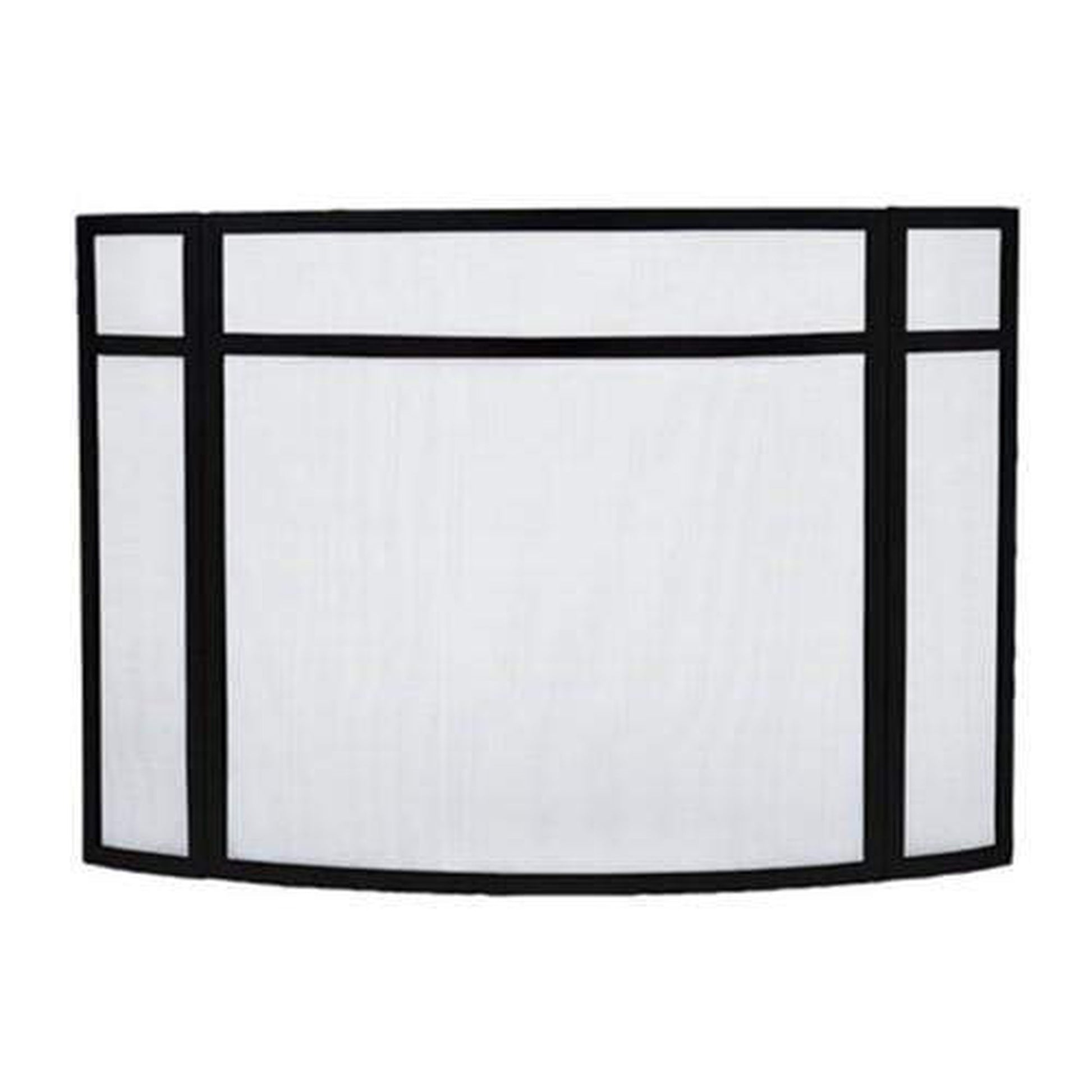 Minuteman Panelled Curved Fireplace Screens