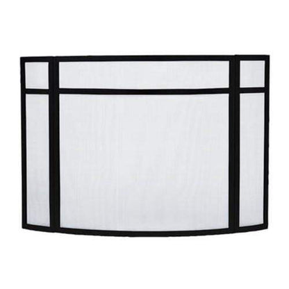 Minuteman Panelled Curved Fireplace Screens