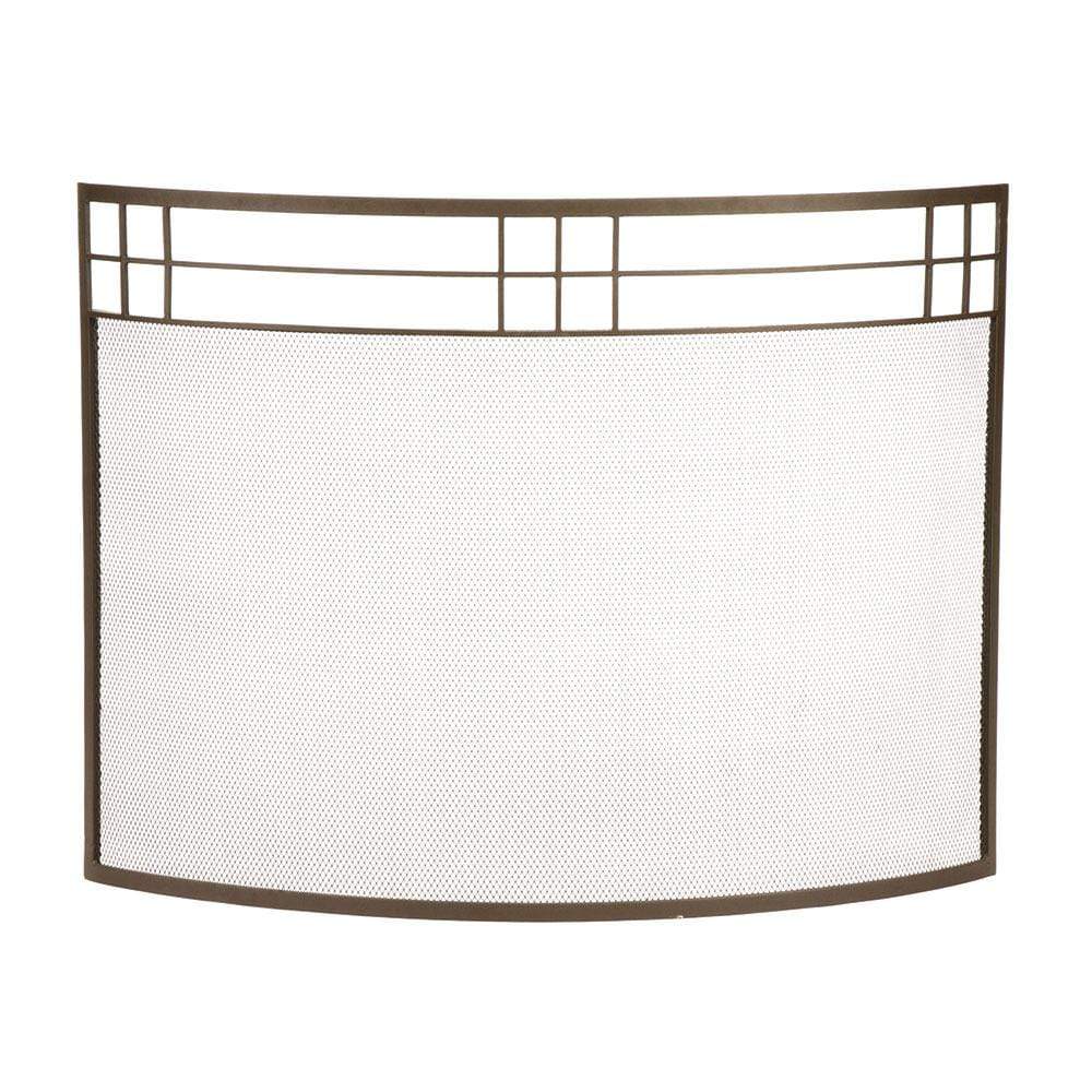 Minuteman Panelled Curved Fireplace Screens