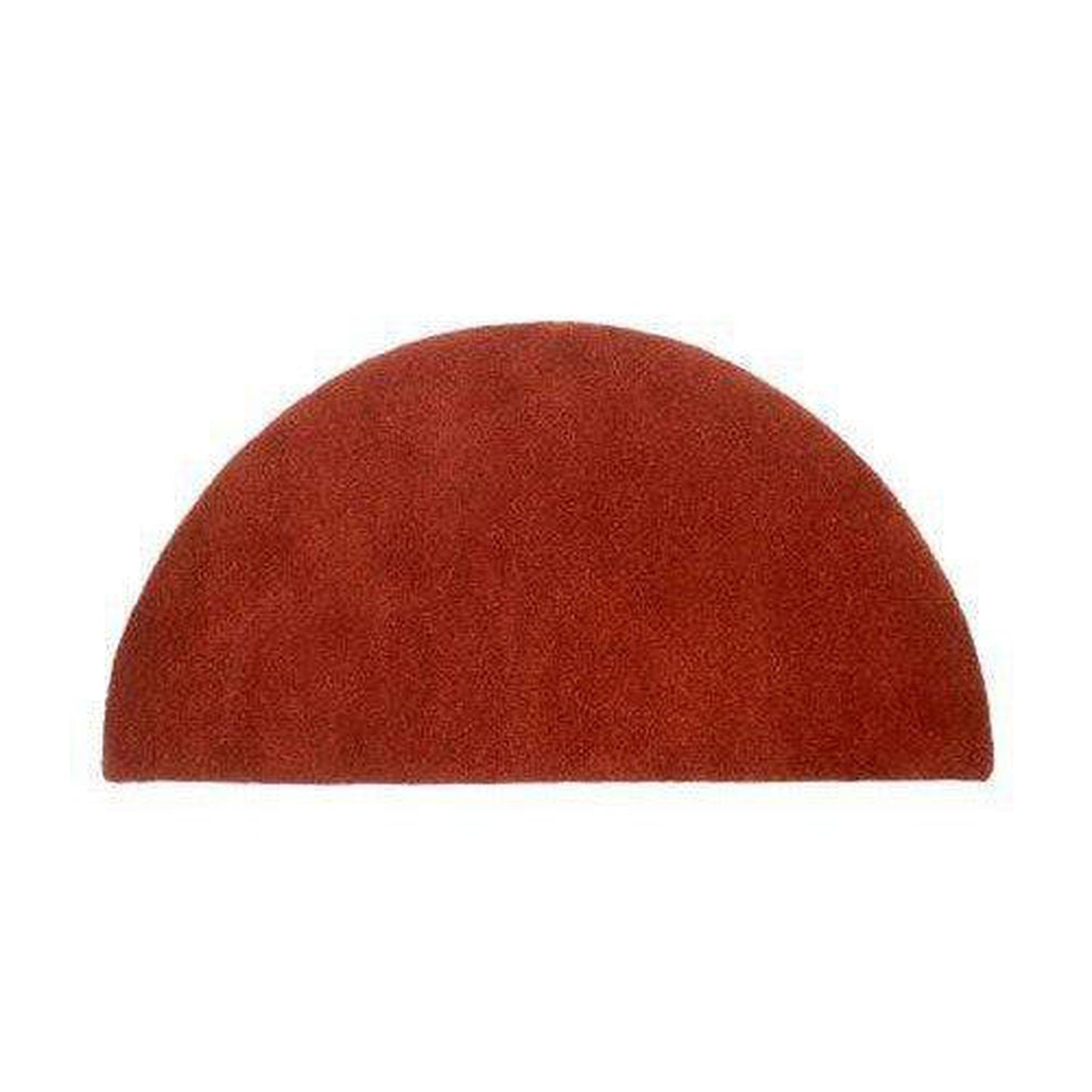 Minuteman Solid Color Half Round Hearth Rugs