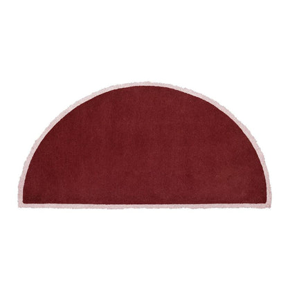 Minuteman Solid Color Half Round Hearth Rugs