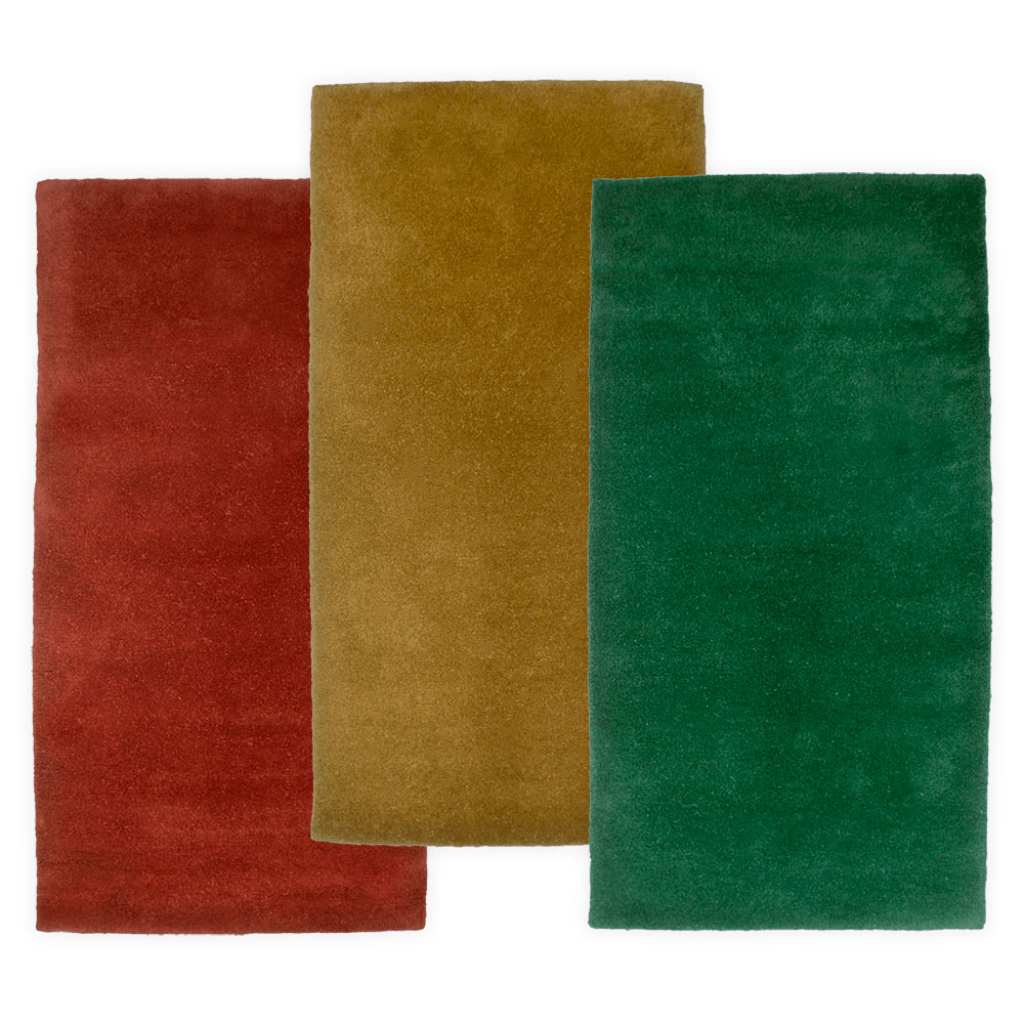 Minuteman Solid Color Rectangular Hearth Rugs