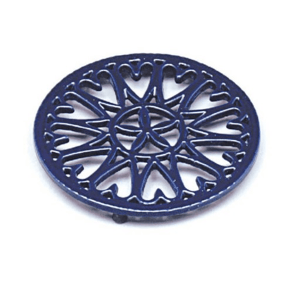 Minuteman Sunburst Cast Iron Trivets