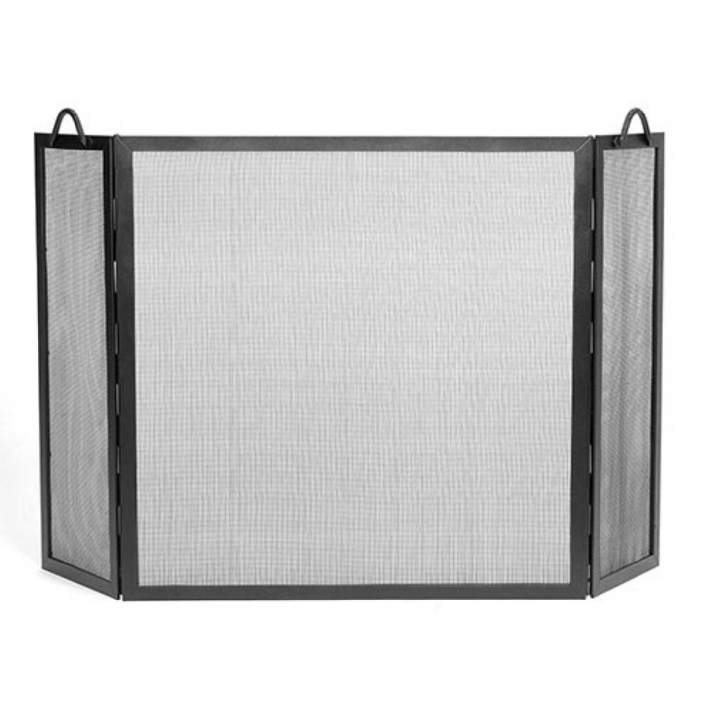 Minuteman Twisted Rope Folding Fireplace Screens