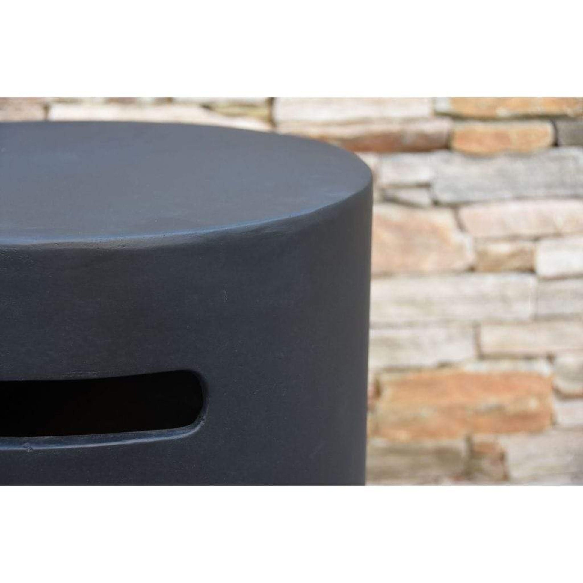 Modeno 15" Gray Round Tank Cover