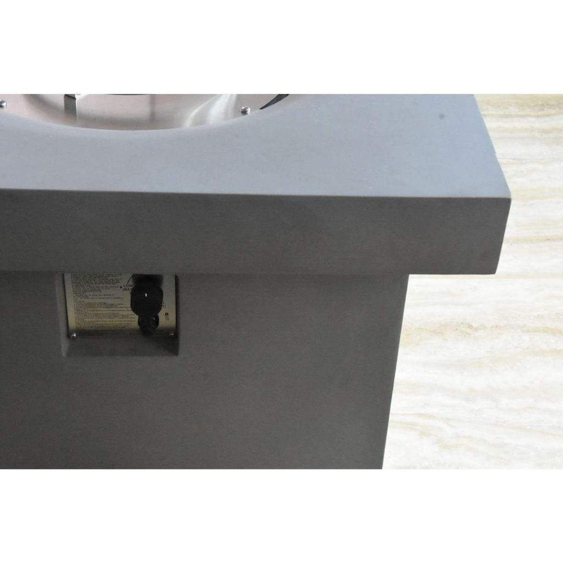 Modeno Burlington 34" Matte Black Fire Table