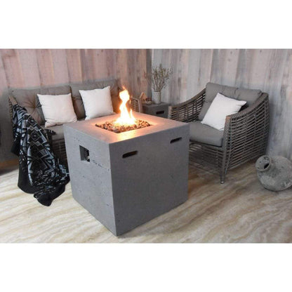 Modeno Ellington 27" Light Gray Fire Table