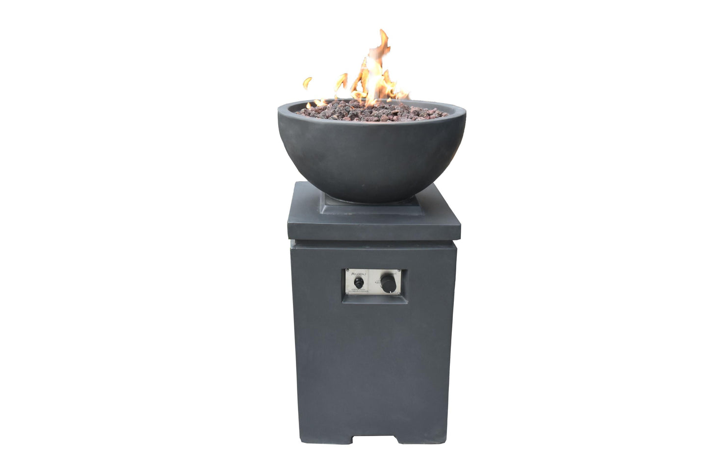 Modeno Exeter 21" Light Gray Fire Pit