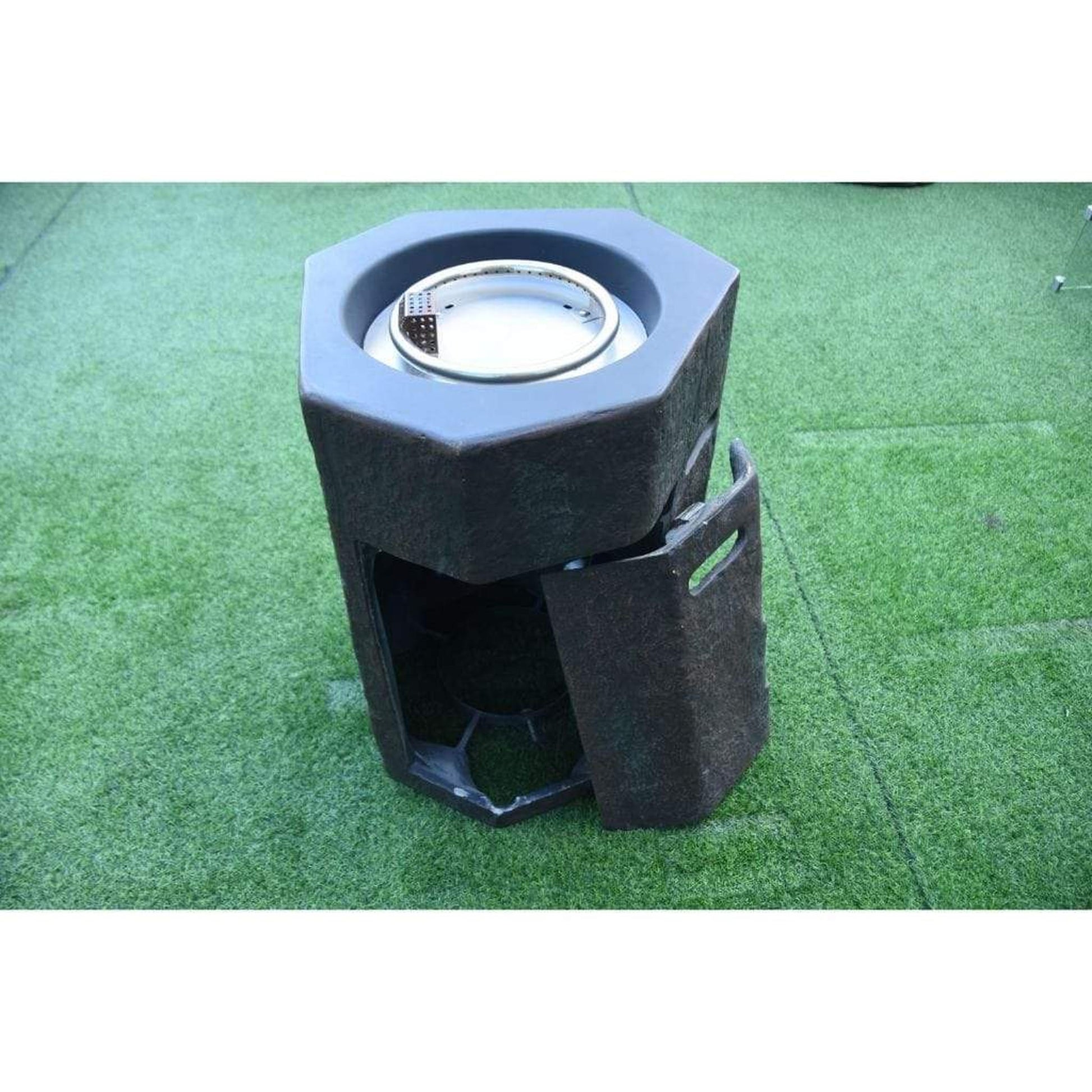Modeno Fire 19" Basalt Column Fire Pit