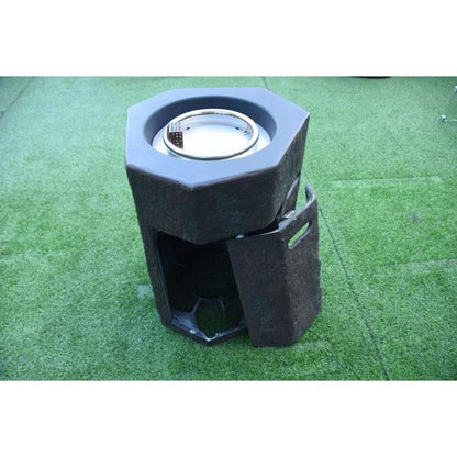 Modeno Fire 19" Basalt Column Fire Pit