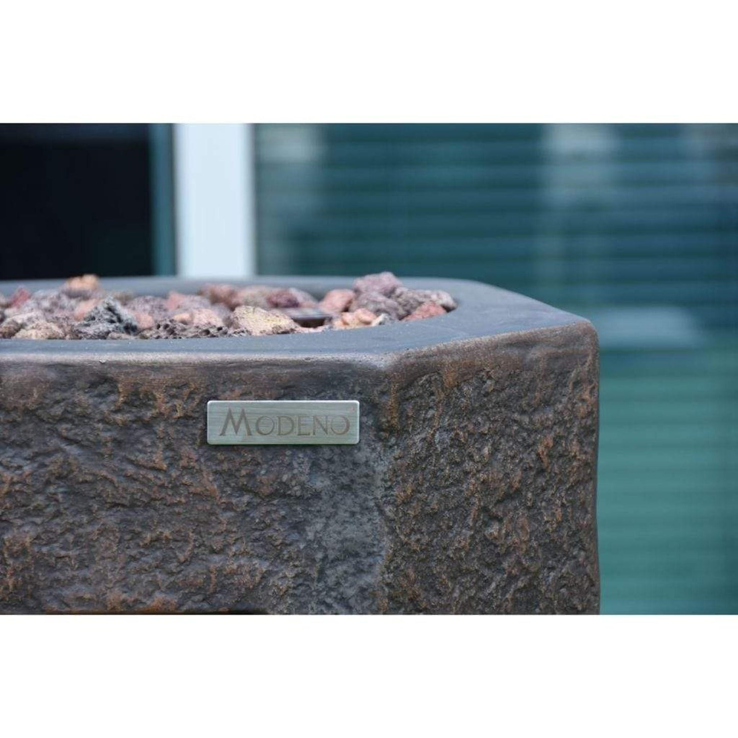 Modeno Fire 19" Basalt Column Fire Pit