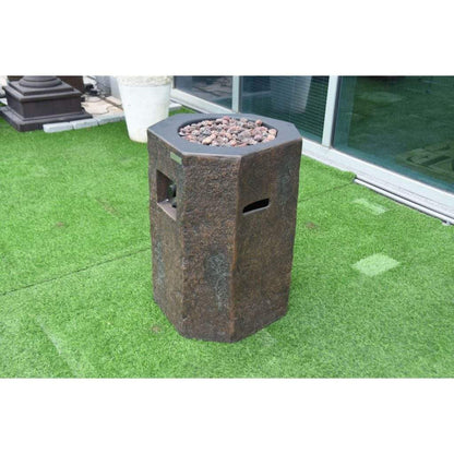 Modeno Fire 19" Basalt Column Fire Pit