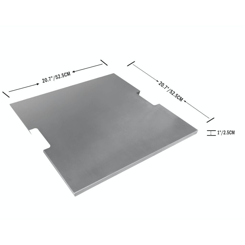 Modeno Fire 20" Stainless Steel Manhattan Fire Table Lid