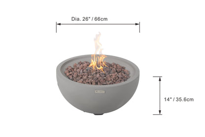 Modeno Fire 26" Nantucket Propane Fire Bowl